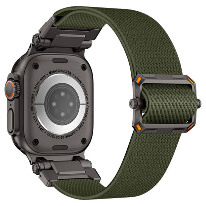 Explorer Style Nylon Band with Metal Connectors for Apple Watch