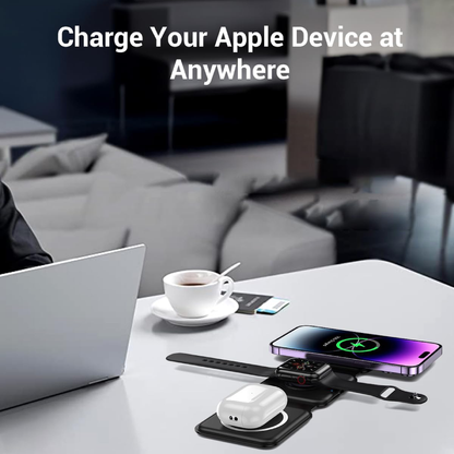 Forlipo 3 in 1 Foldable Charging Stand Square