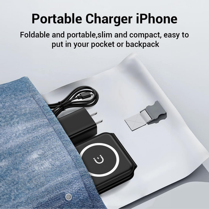 Forlipo 3 in 1 Foldable Charging Stand Square