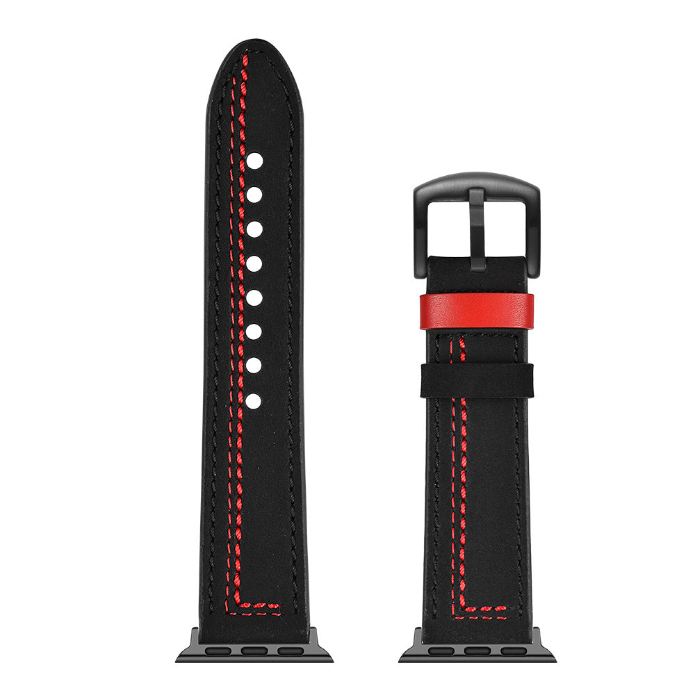 Forlipo Apex Racing Leather Band for Apple Watch