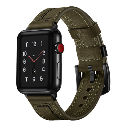 Forlipo Apex Racing Leather Band for Apple Watch
