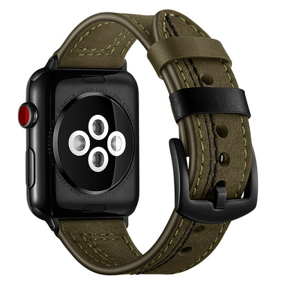 Forlipo Apex Racing Leather Band for Apple Watch