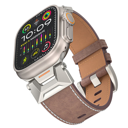 Forlipo TitanLeather Hybrid Band for Apple Watch