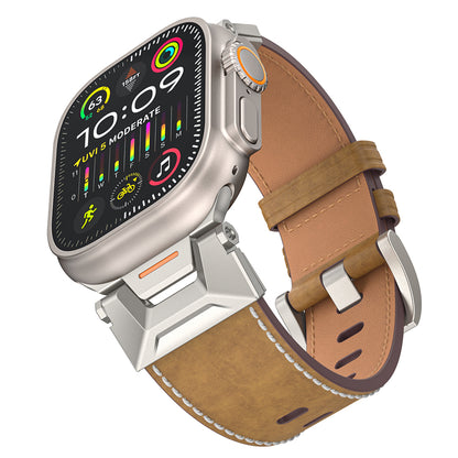 Forlipo TitanLeather Hybrid Band for Apple Watch