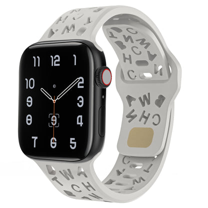 Forlipo AlphaCut Silicone Band for Apple Watch