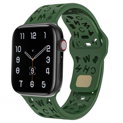 Forlipo AlphaCut Silicone Band for Apple Watch