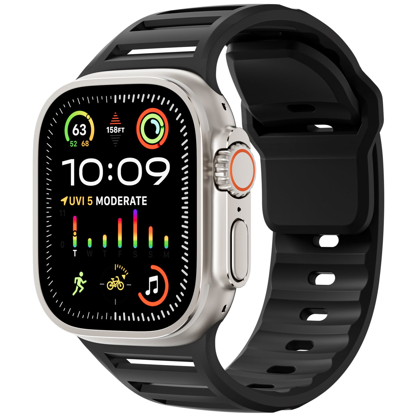 Forlipo AeroVent Silicone Band for Apple Watch
