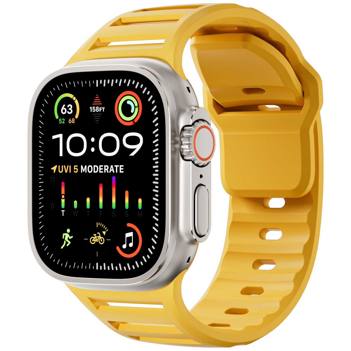Forlipo AeroVent Silicone Band for Apple Watch