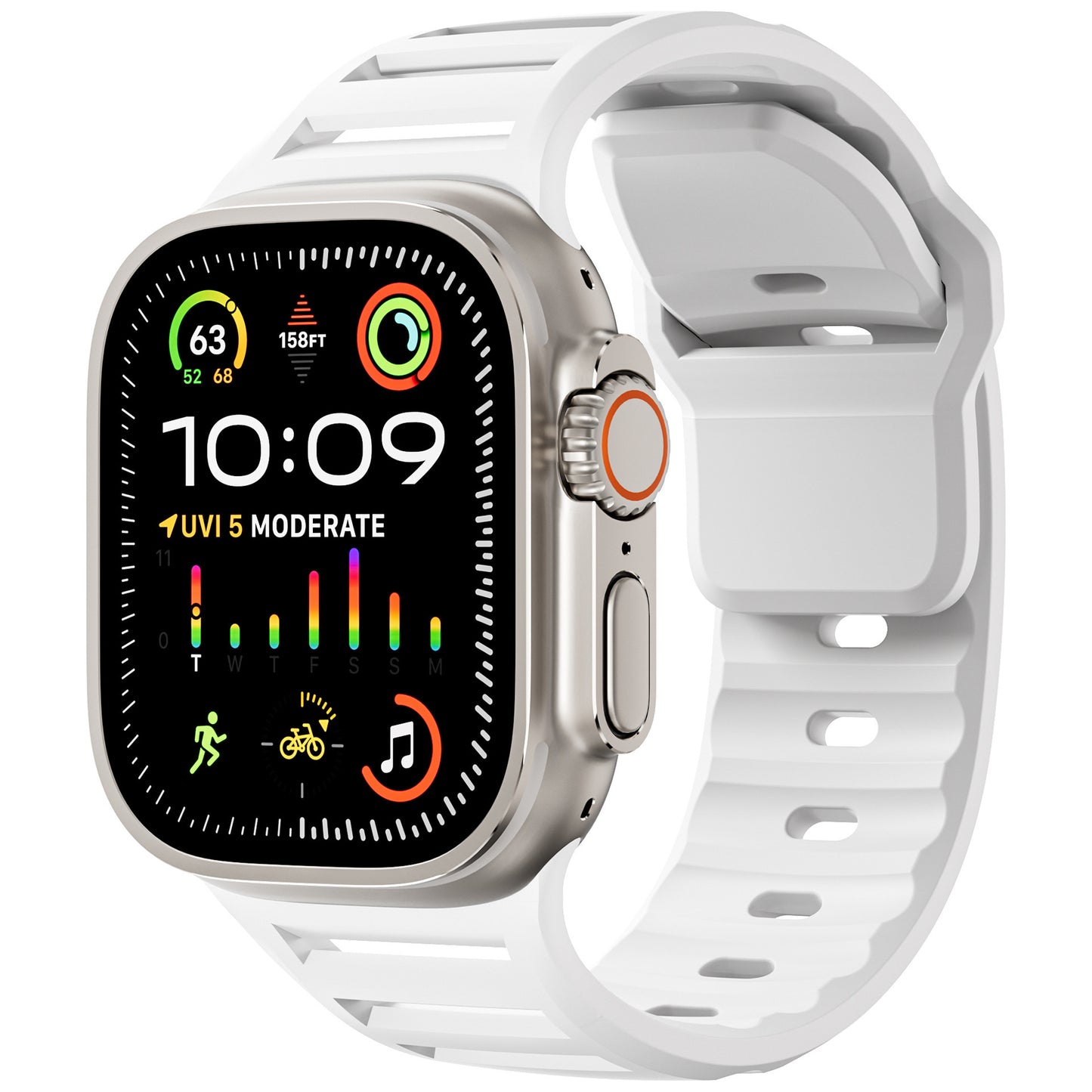 Forlipo AeroVent Silicone Band for Apple Watch