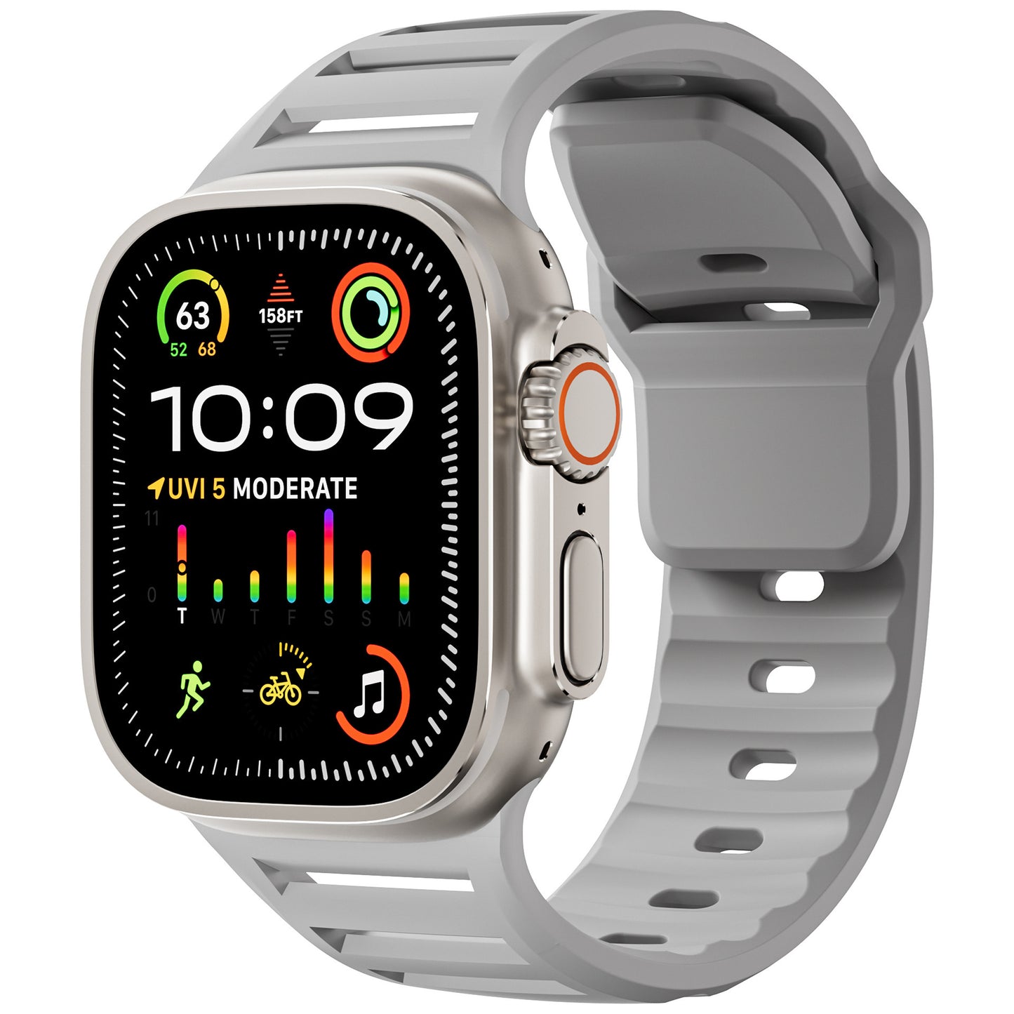 Forlipo AeroVent Silicone Band for Apple Watch