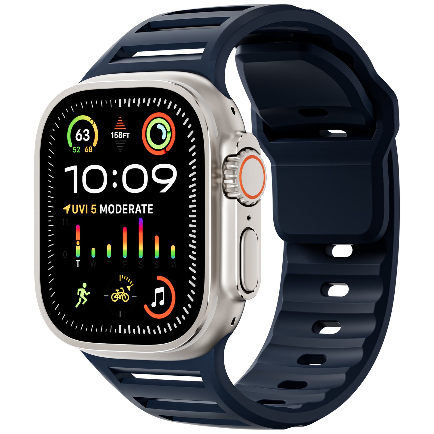 Forlipo AeroVent Silicone Band for Apple Watch