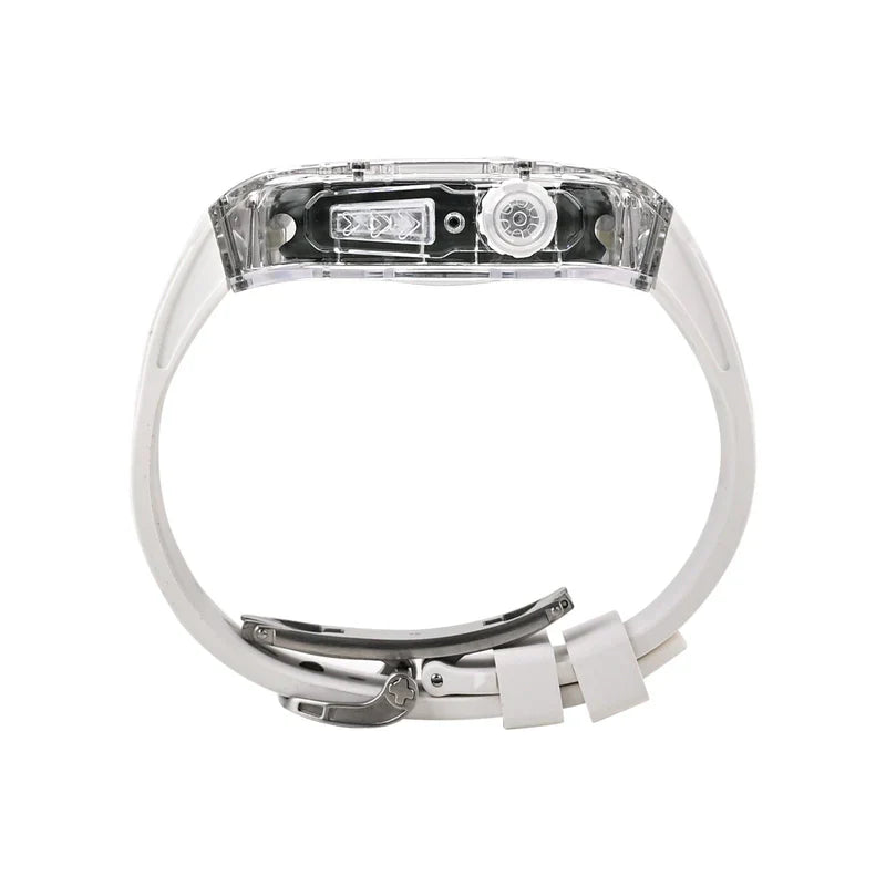RM V30 Glacier Series Fluoroelastomer Band And Case Retrofit Kit For Apple Watch.