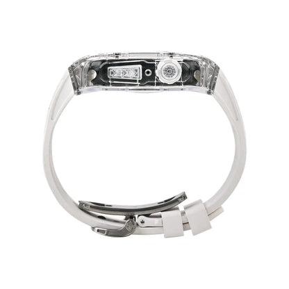 RM V30 Glacier Series Fluoroelastomer Band And Case Retrofit Kit For Apple Watch.