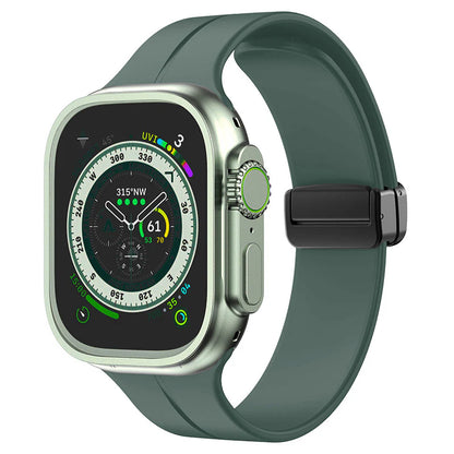 Forlipo Minimal Magnetic Fold Silicone Band for Apple Watch