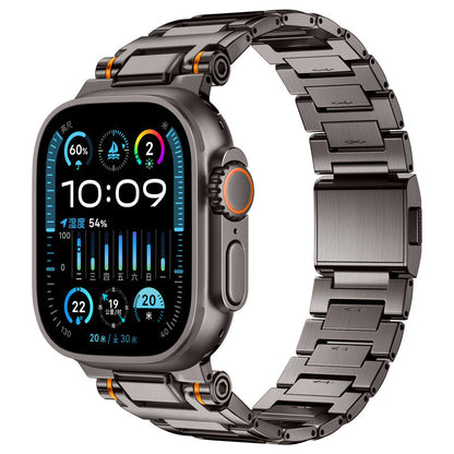 Precision Magnetic Steel Band for Apple Watch – Mechanical Style Design