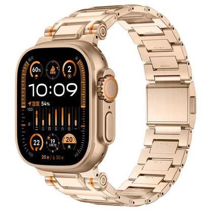 Precision Magnetic Steel Band for Apple Watch – Mechanical Style Design