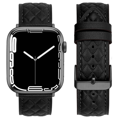 Forlipo Elegance Quilted Leather Band for Apple Watch
