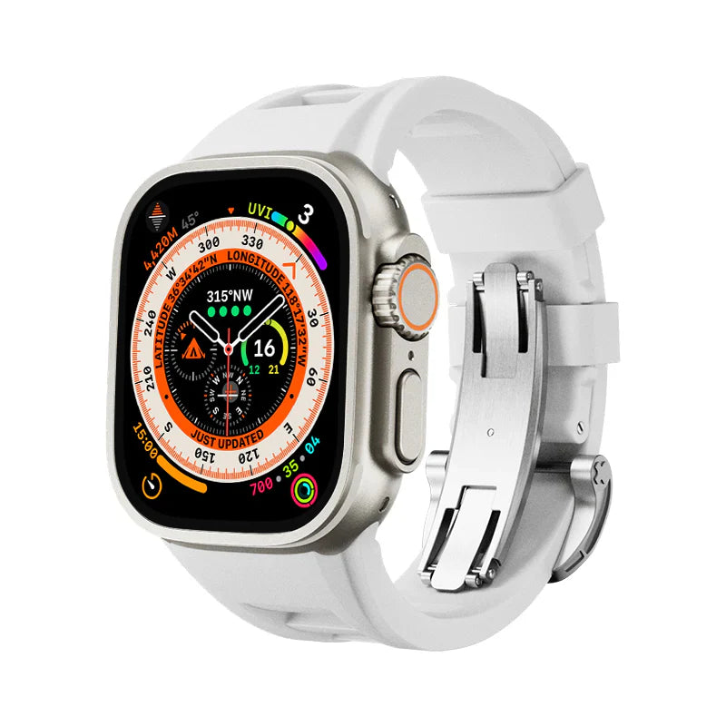 Forlipo RM Sport FKM Rubber Band for Apple Watch