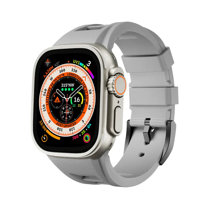 Forlipo RM Sport FKM Rubber Band for Apple Watch