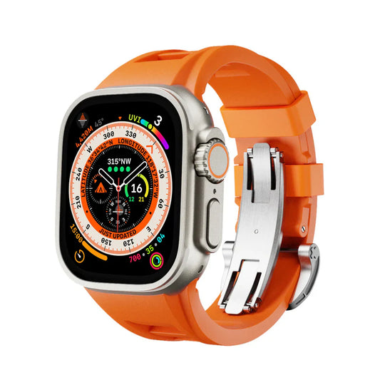 Forlipo RM Sport FKM Rubber Band for Apple Watch