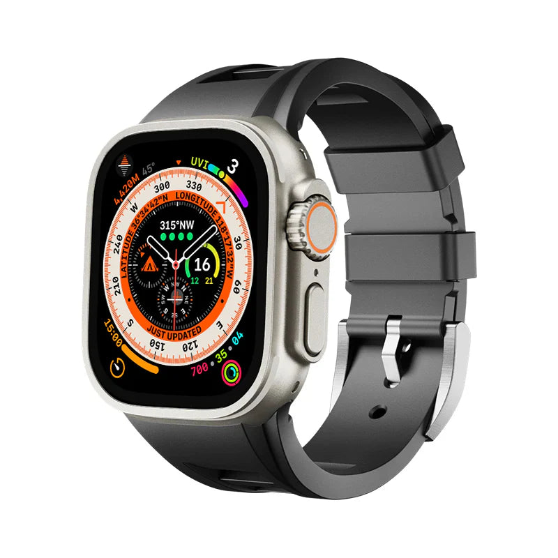 Forlipo RM Sport FKM Rubber Band for Apple Watch