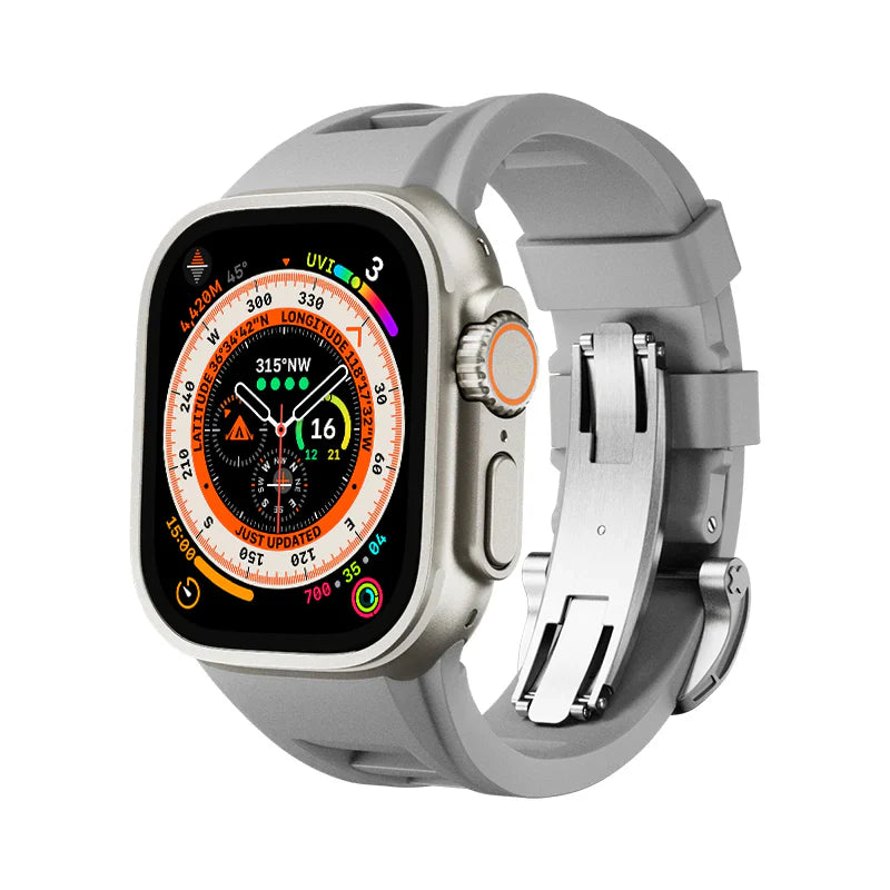 Forlipo RM Sport FKM Rubber Band for Apple Watch