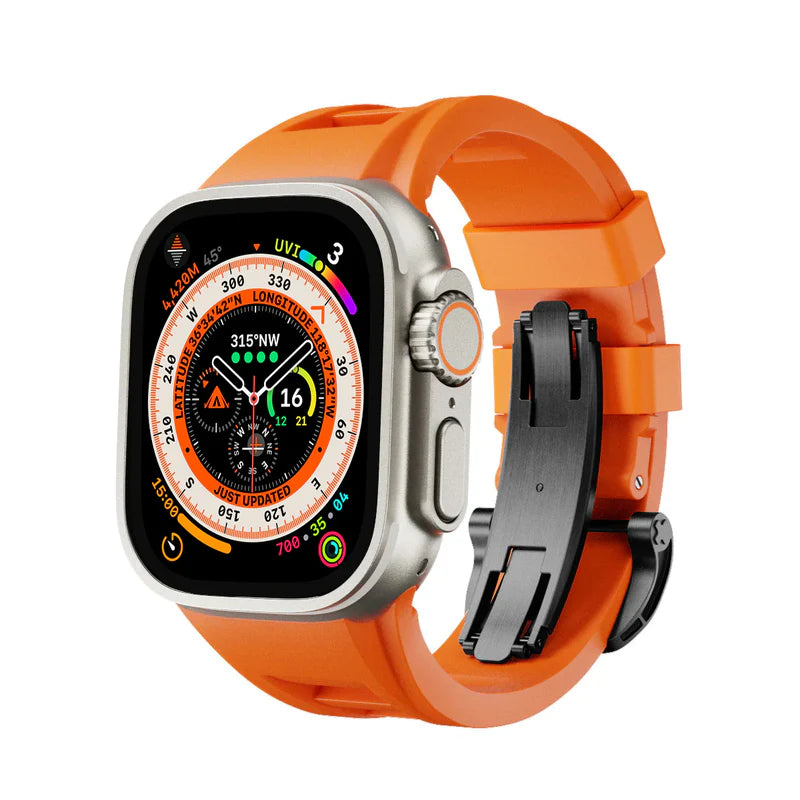 Forlipo RM Sport FKM Rubber Band for Apple Watch