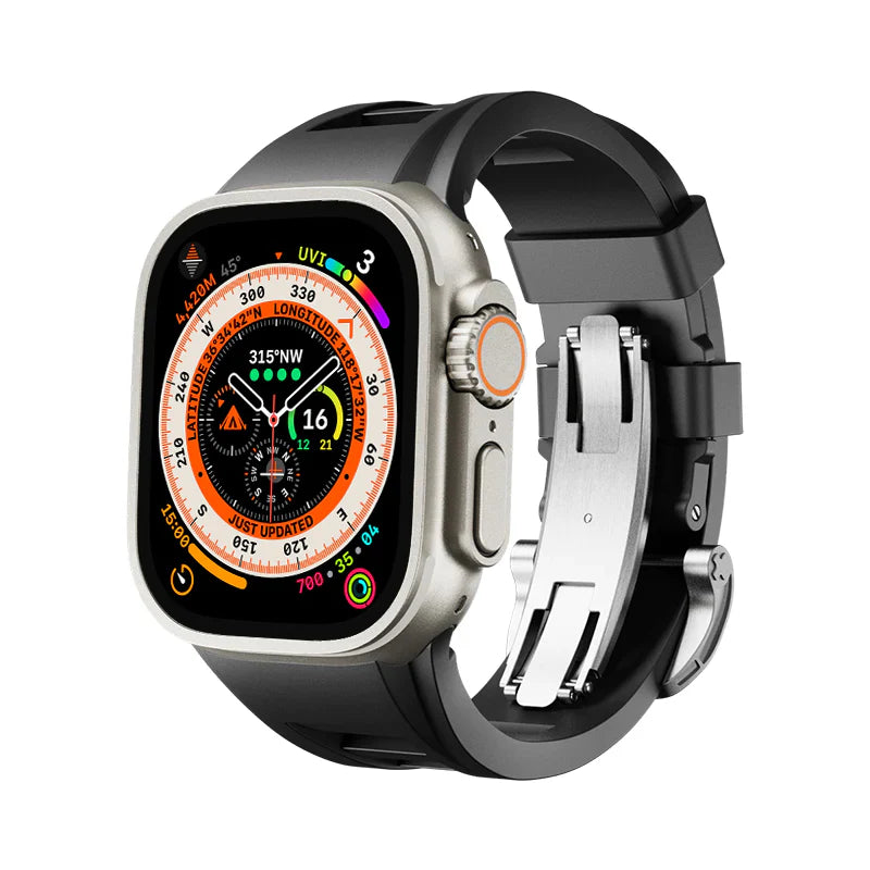 Forlipo RM Sport FKM Rubber Band for Apple Watch