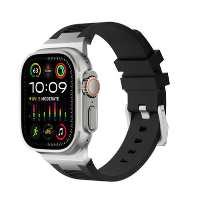 Forlipo AP Connector Sport Silicone Band for Apple Watch