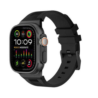 Forlipo AP Connector Sport Silicone Band for Apple Watch