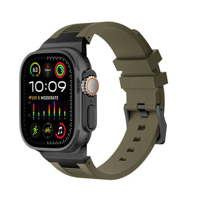 Forlipo AP Connector Sport Silicone Band for Apple Watch