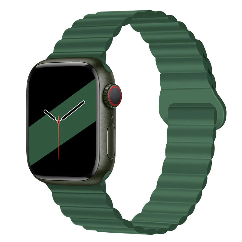 Forlipo Wave Magnetic Silicone Band for Apple Watch