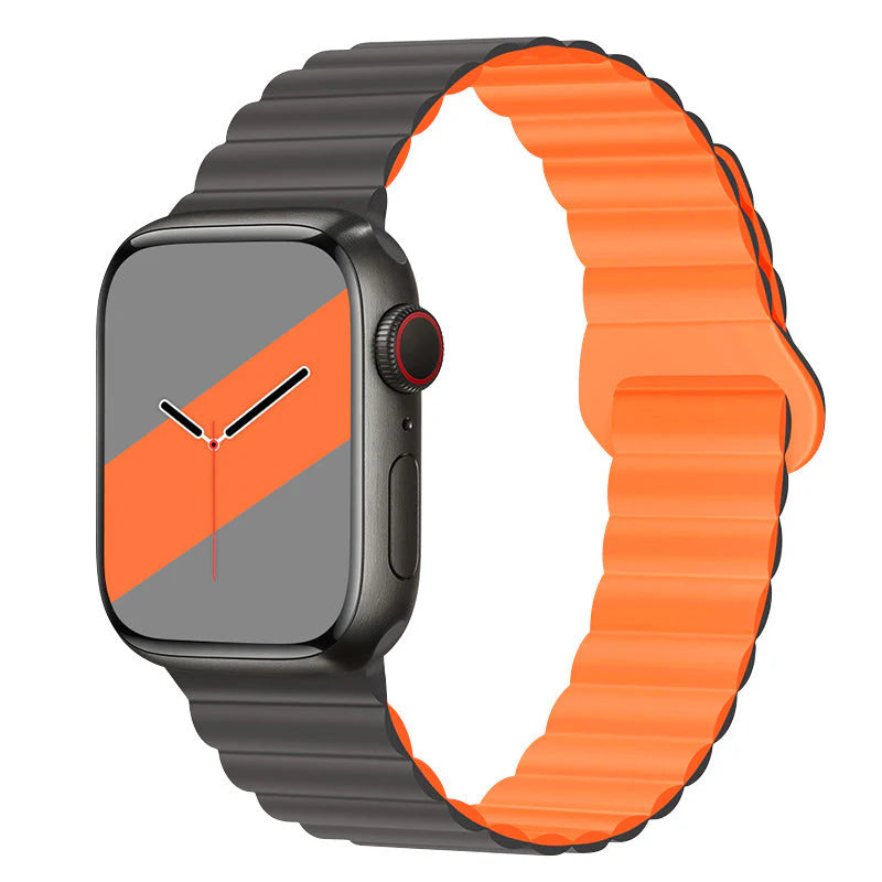Forlipo Wave Magnetic Silicone Band for Apple Watch