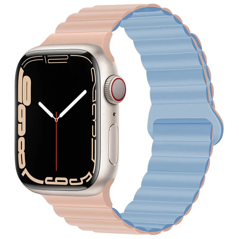 Forlipo Wave Magnetic Silicone Band for Apple Watch