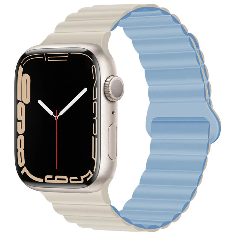 Forlipo Wave Magnetic Silicone Band for Apple Watch