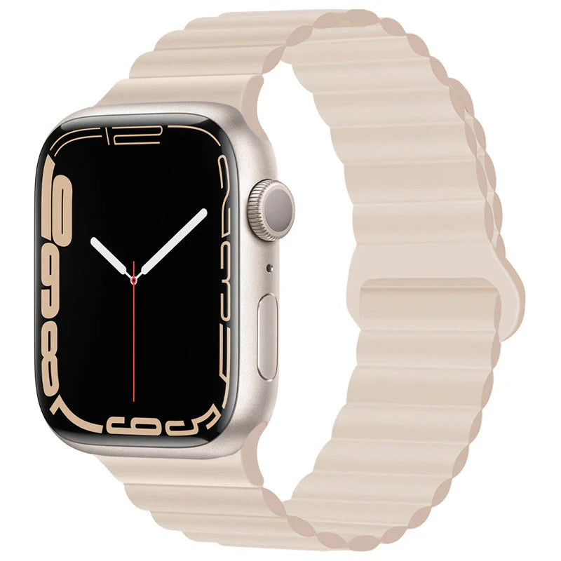 Forlipo Wave Magnetic Silicone Band for Apple Watch