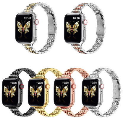 Slim Metal Apple Watch Band.