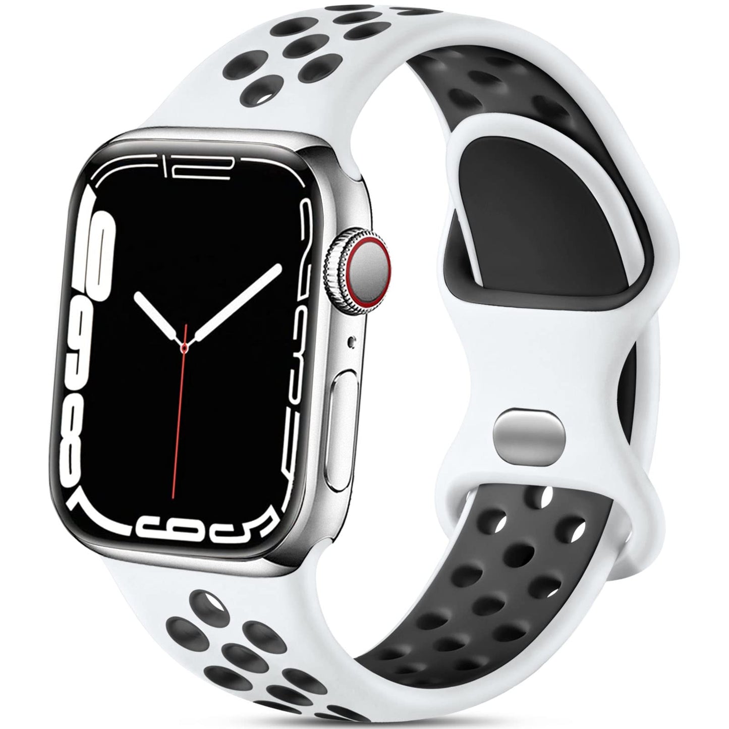 Soft Breathable Silicone Sport Band for Apple Watch
