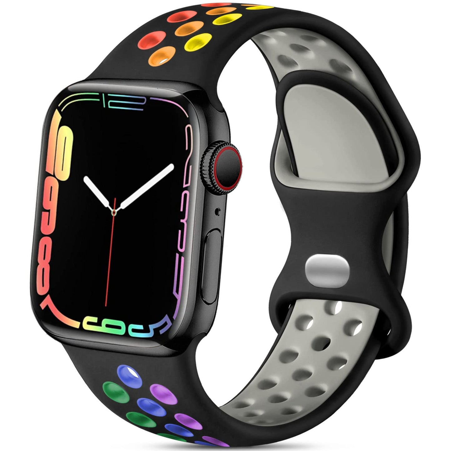 Soft Breathable Silicone Sport Band for Apple Watch