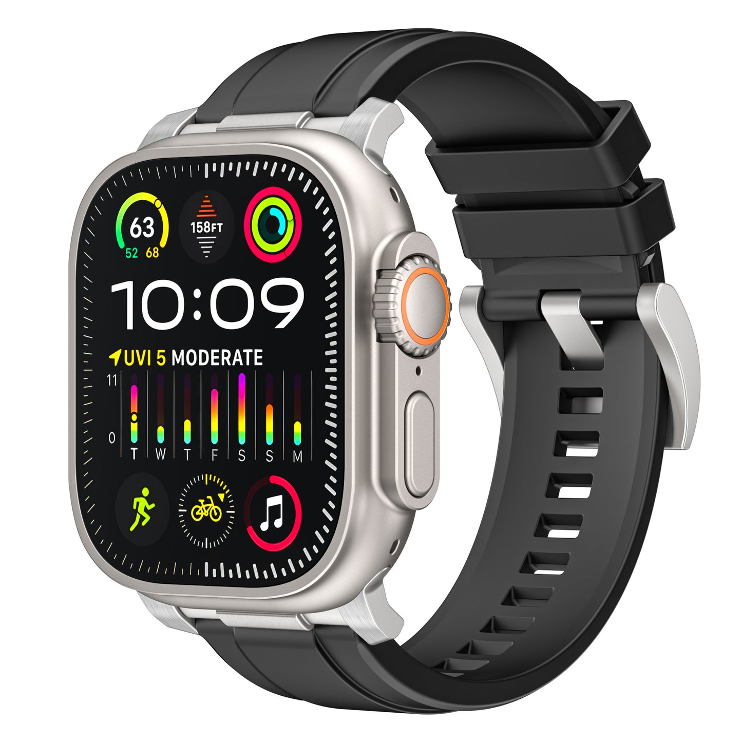 Forlipo CoreFit Silicone Sport Band for Apple Watch