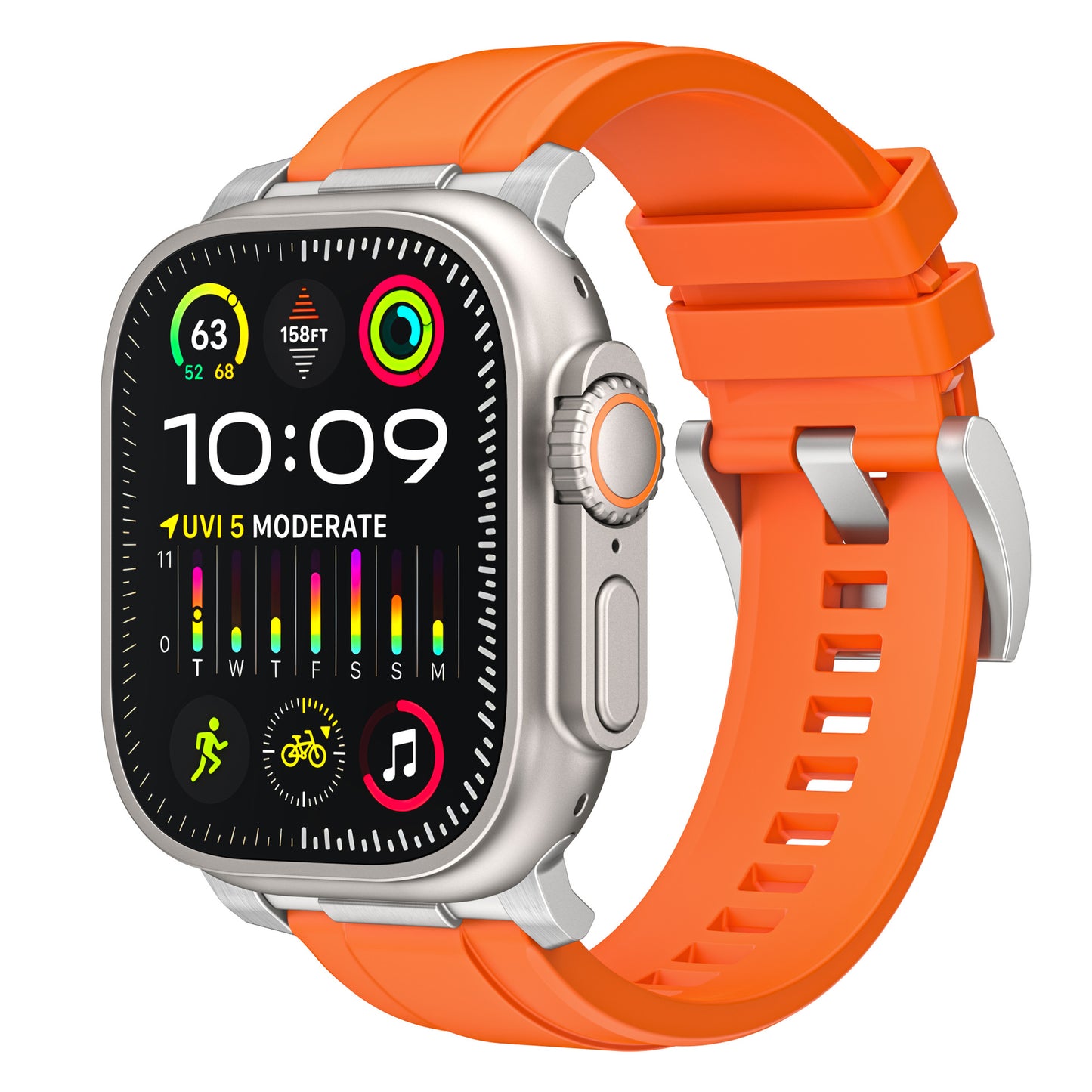 Forlipo CoreFit Silicone Sport Band for Apple Watch