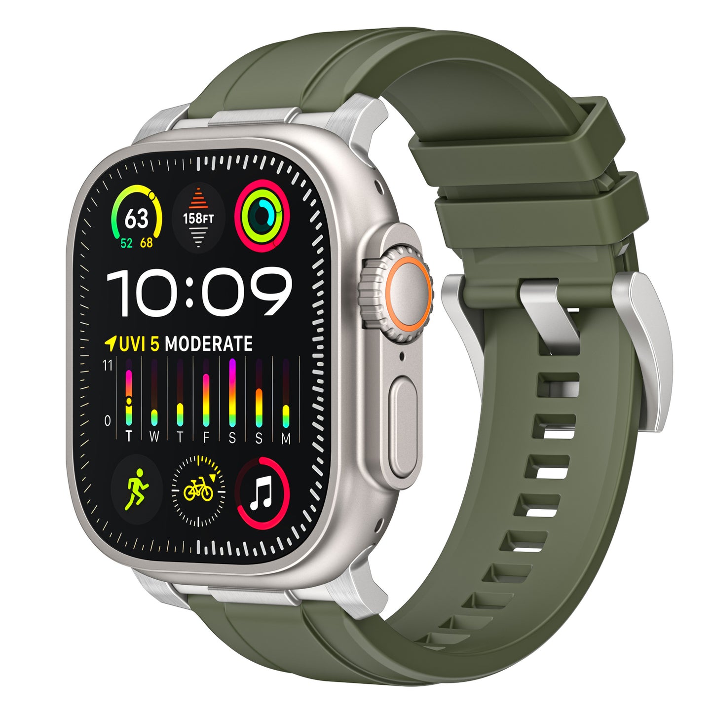 Forlipo CoreFit Silicone Sport Band for Apple Watch