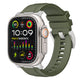 Army Green - Silver