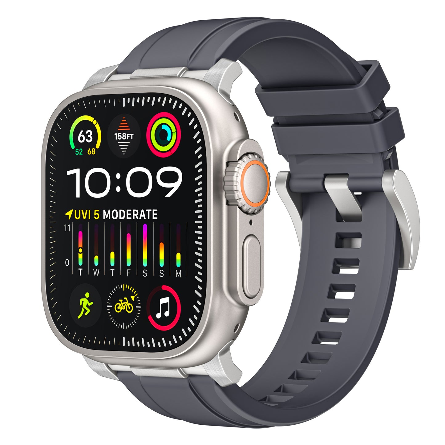 Forlipo CoreFit Silicone Sport Band for Apple Watch