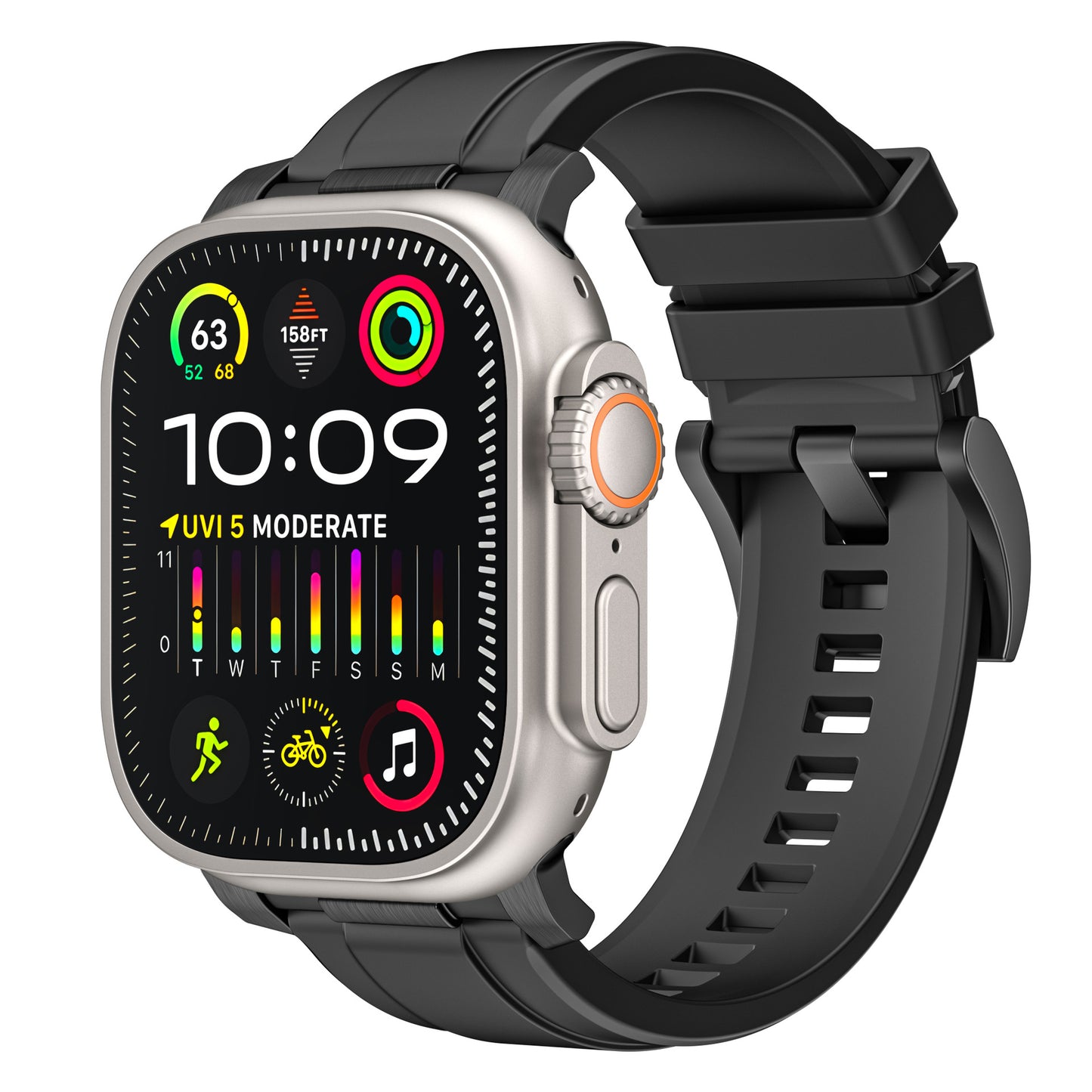 Forlipo CoreFit Silicone Sport Band for Apple Watch