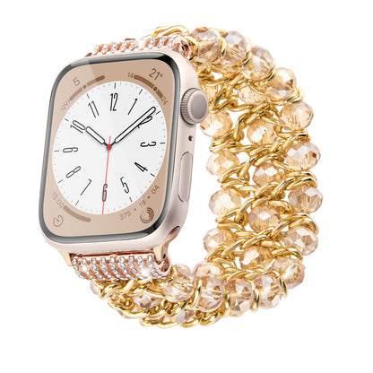 Sparkly Beaded Apple Watch Strap for Women