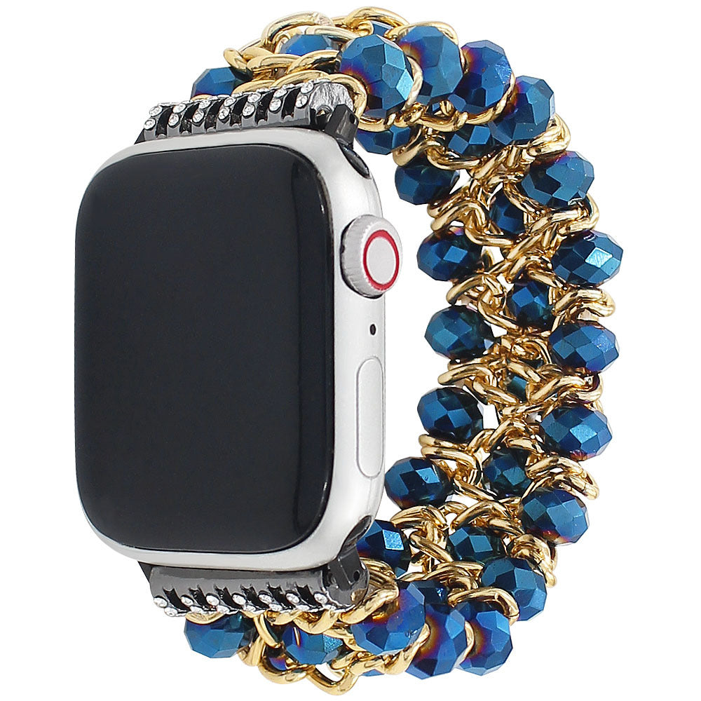 Sparkly Beaded Apple Watch Strap for Women
